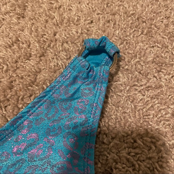 Blue leopard bodysuit - Picture 4 of 5